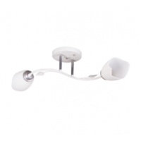 Светильник потолочный 1011/2 белый+хром