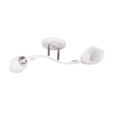 Светильник потолочный 1011/2 белый+хром