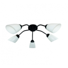 Светильник потолочный 1012/5 черный