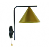 Светильник настенный 1020/1 черный+золото