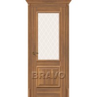 Полотно дверное ЭКО Классико-13 200*70 Golden Reef White Cristal (+коробка 2,5шт+налич. 2,5шт) АКЦИЯ