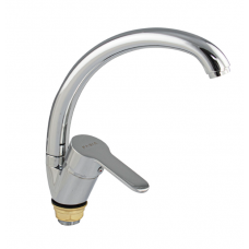 Смеситель для кухни FABIA силумин высокий излив (385011)
