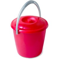 Ведро 10л Соло с крышкой 653-296