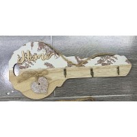 Ключница настенная Фритола 3 крючка 29,7х13,7см 546-159