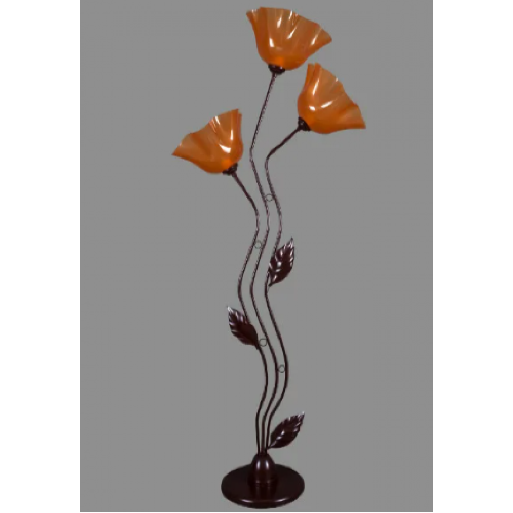 Светильник напольный 1055/3 коричневый