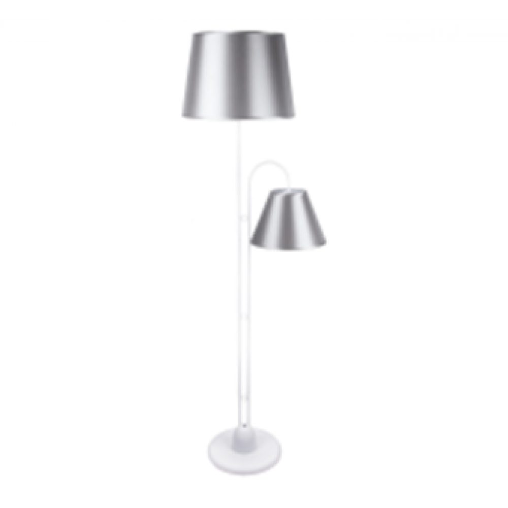Светильник напольный 1063/2 белый+серый
