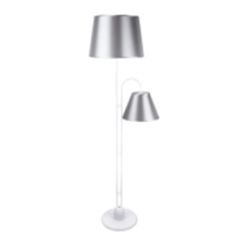 Светильник напольный 1063/2 белый+серый