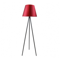 Светильник напольный 1308/1 черный+красный