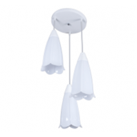 Светильник подвесной 1422/3 белый