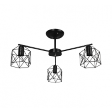 Светильник потолочный 1721/3 черный