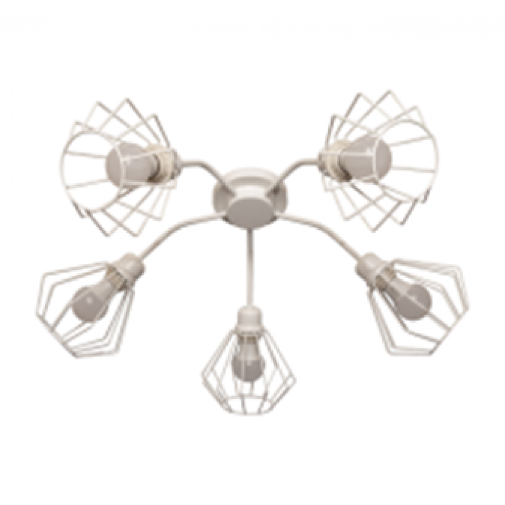 Светильник потолочный 1724/5 белый