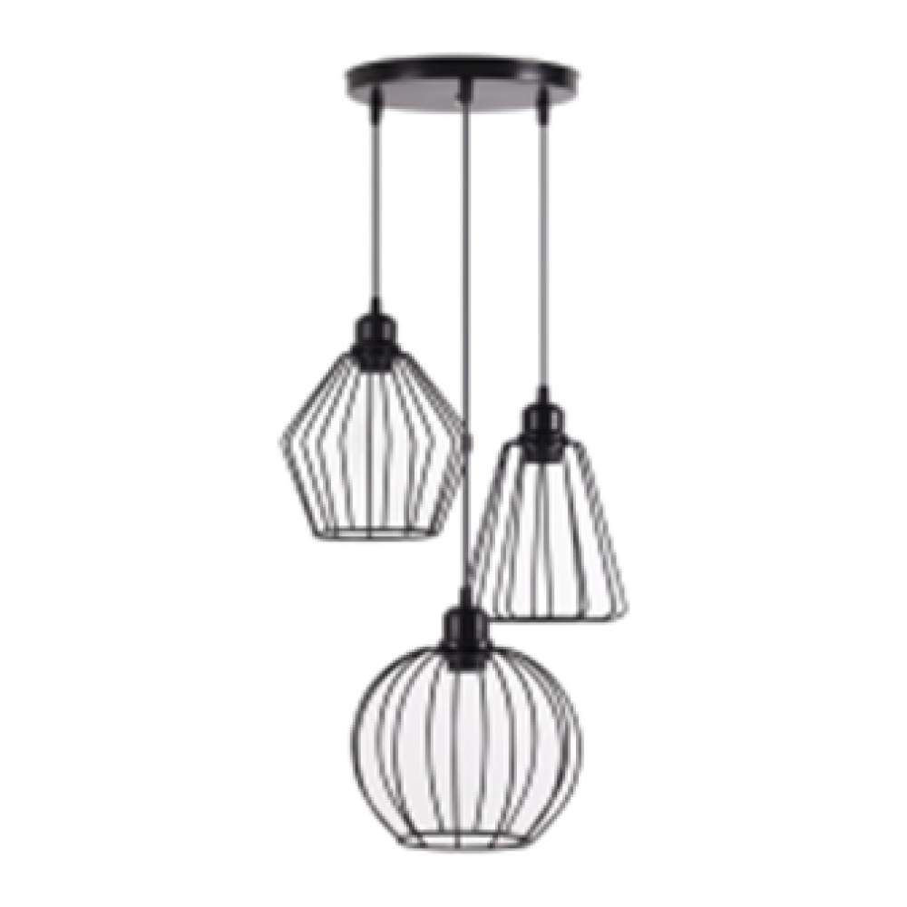 Светильник потолочный 1820/3 черный Светильник потолочный 1820/3 черный