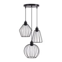 Светильник подвесной 1820/3 черный