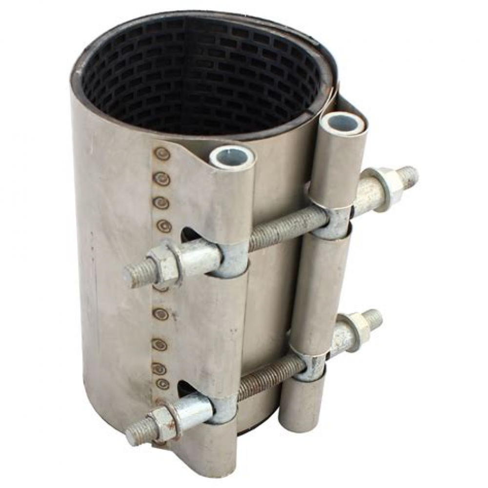 Хомут ремонтный нержавеющий (1 замок) Ду150 Дн159-170 ширина 250мм