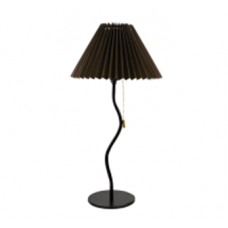 Светильник настольный 33001 черный+коричневый