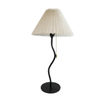 Светильник настольный 33001 черный+натураль