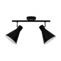 Светильник потолочный 4130/2 черный