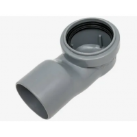 Колено пластиковое 90 град. MAGdrain EL-50 ( DN 50*50 мм )
