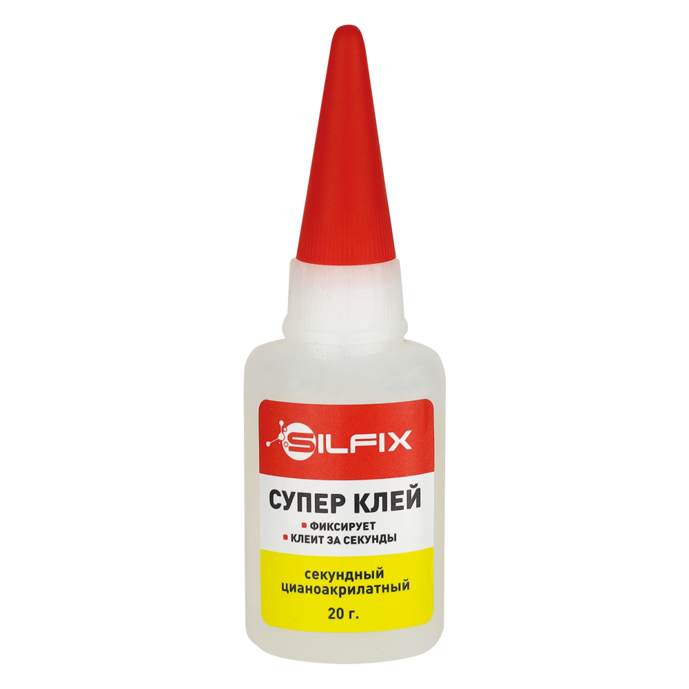Клей Супер цианоакрилатный 20гр SF-SUPER/ SILFIX 
