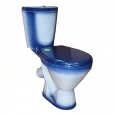Унитаз-компакт ЭЛЕГАНТ синий 415094