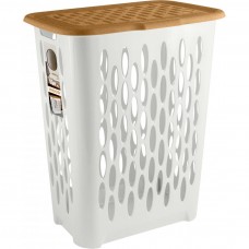 Корзина для белья 37л Keeplex Wood 