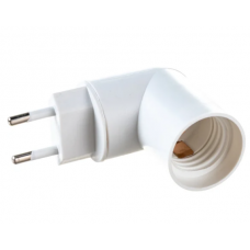 Переходник Е27 / вилка с выкл.