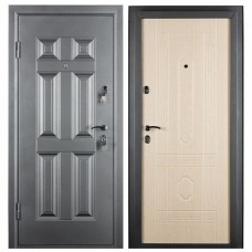 Дверь метал. Виктория BMD4 104 durang бел дуб 2050*960 правая