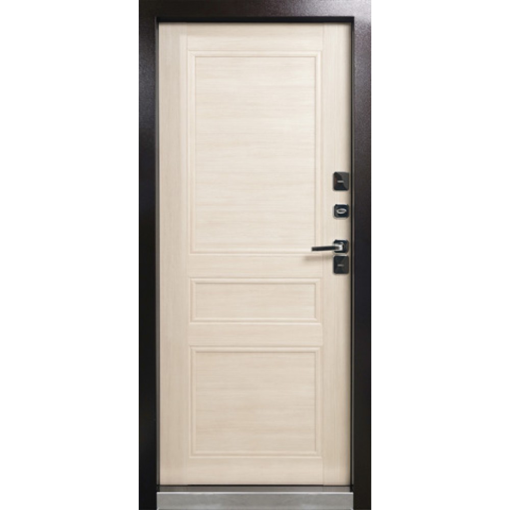 Дверь метал. ВИНТЕР 100 999 MOCCO Бел дуб  2050*880 левая