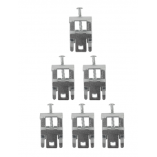 Крепление врезной мойки металл уп.6шт 75880