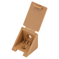 Уголок монтажный одинарный бук (6445)