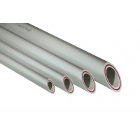 ППР Труба стекловолокно 50*6.9мм PN20 серая L=4м КРАТНО 1шт (1 упаковка = 24м) 10105050Г