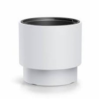 Кашпо HEOS 15л со вставкой 10л белое