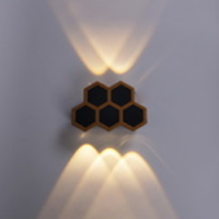 Светильник настенный 86222-9.2-005U LED5*1W BK+GD