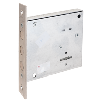 Замок врезной Эльбор 1.04.02.5.5 Кремень 5 кл.цинк б/о  5221