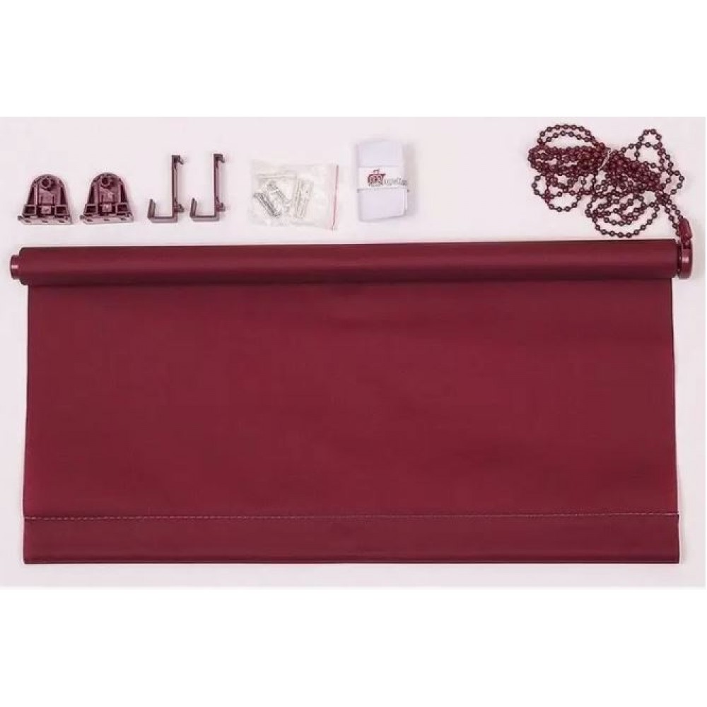 Ролета MJ-012 110*160 Бордовый 