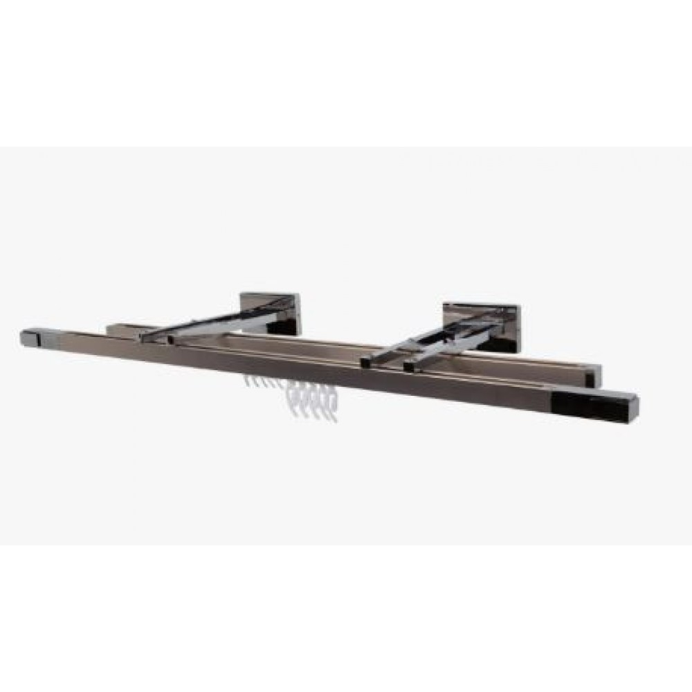 Карниз металлический 2-рядный 2,0м Горизонт шампань ХХХ АКЦИЯ 