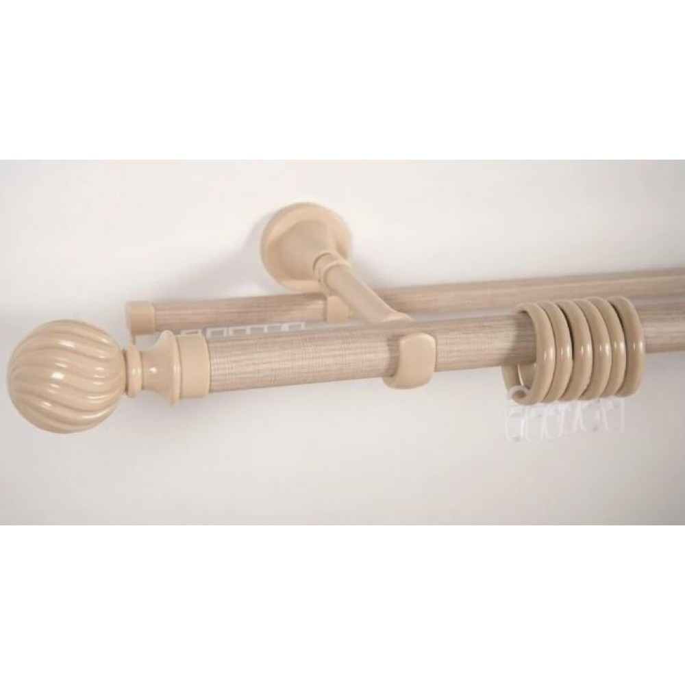 Карниз 2-рядный 1,6м Эра Дуб калифорнийский