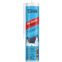 Герметик Кровельный Каучуковый черный Sila PRO Max Sealant All weather 290мл. АКЦИЯ 50%ХХХХХХХХХХХХХХХ