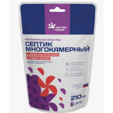 Средство бактериальное Септик многокамерный 210гр 702-418 TS003 Средство бактериальное Септик многокамерный 210гр 702-418 TS003