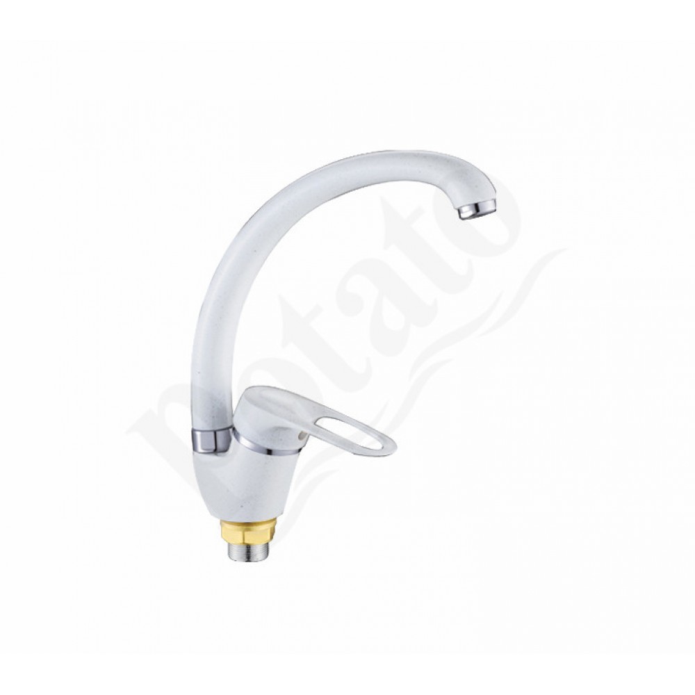 Смеситель для кухни с выдвижной лейкой D80-660109