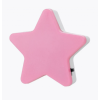 Ночник "Звездочка" с датчиком освещенности, 0,5 Вт, розовый