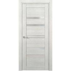 Полотно дверное ЭКО Порта-51 200*70 Grey Crosscut Silver Art БРАК АКЦИЯ 50%