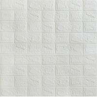 Панель ПВХ 700*770мм Белый кирпич