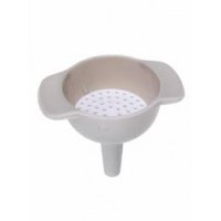 Воронка пластиковая с ситом 15см 334-089