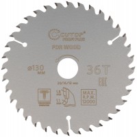 Круг отрезн. по дереву с напайкой 250х32/30/25,4/20х48Т CUTOP 75-25048T