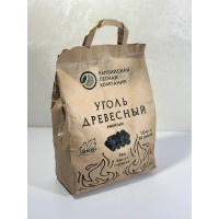 Уголь древесный брикетированный ПРЕМИУМ пакет 1,5 кг (190уп/пал)