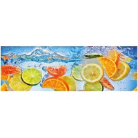 Панель интерьерная (фартук) 3000х600мм Фрукты