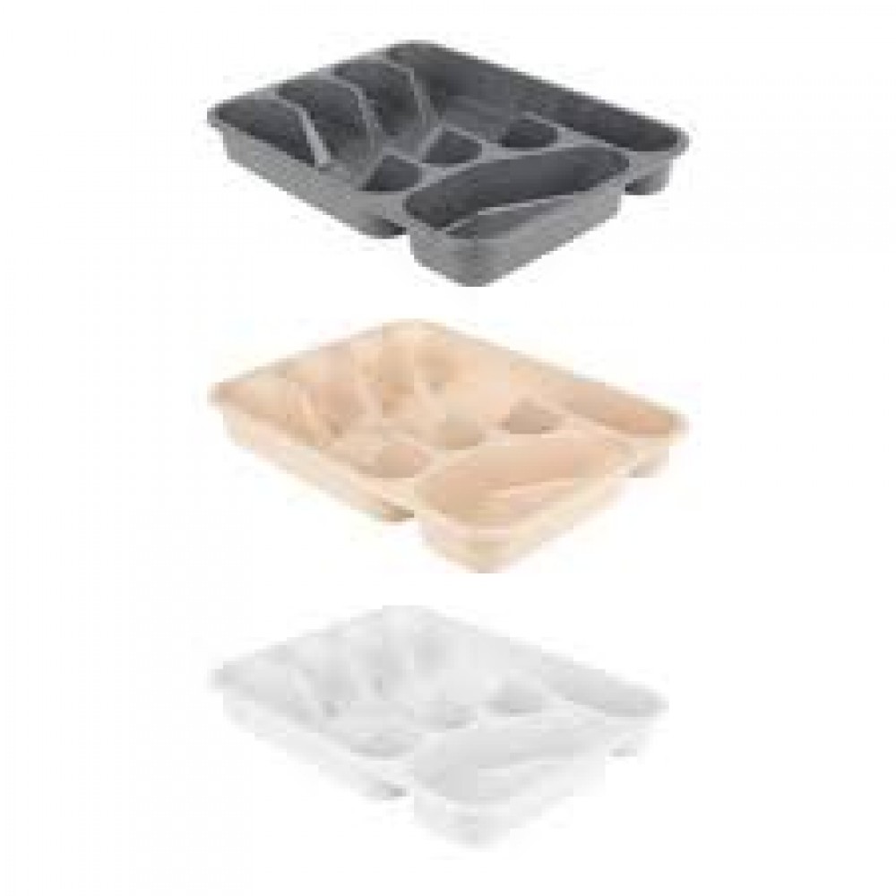 Лоток для столовых приборов Grey 5 отделений 332-191 Лоток для столовых приборов Grey 5 отделений 332-191