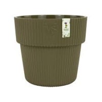 Кашпо Алемар 2,4л оливка с дренаж. системой
