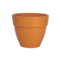 Кашпо Лори 2,1л терракот с дренаж. системой